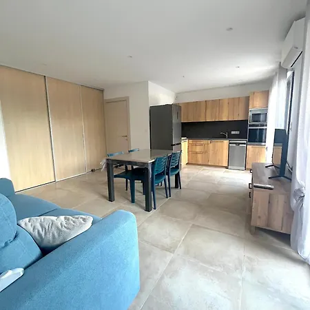 T2 Azur - & Commerces A 200m- Barbecue - Parking - Wifi *