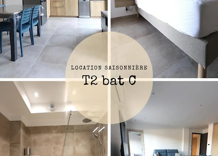 T2 Azur - & Commerces A 200m- Barbecue - Parking - Wifi * Albitreccia